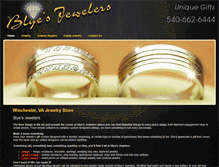 Tablet Screenshot of blyesjewelers.com
